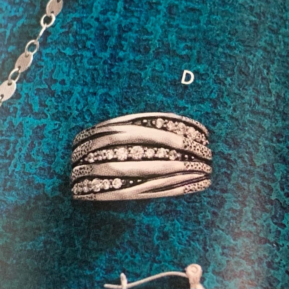 Silpada Organics Sterling Ring R2035 Size 4 - Picture 5 of 11